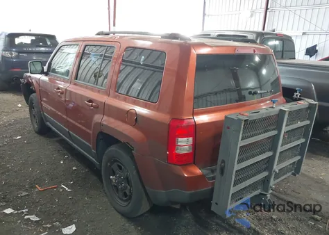 2012 Jeep Patriot Sport from USA, damaged, VIN 1C4NJPBA3CD586837